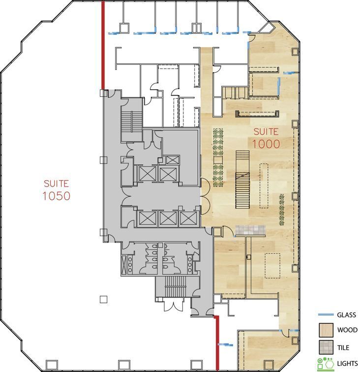 18100 Von Karman Ave, Irvine, CA à louer Plan d  tage- Image 1 de 1