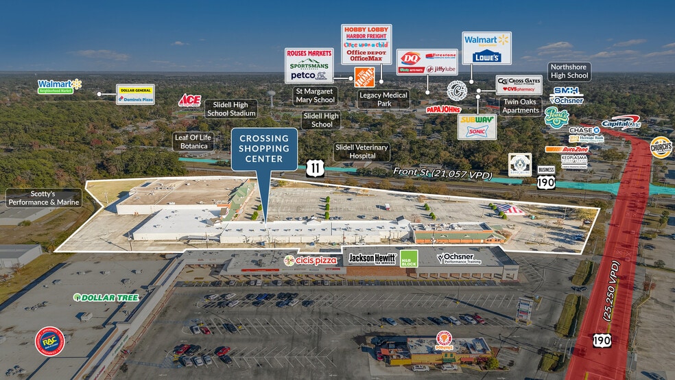 110 Gause Blvd, Slidell, LA à vendre - Photo du bâtiment - Image 2 de 5