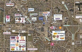 1130 E Dundee Rd, Palatine, IL - AERIAL  map view