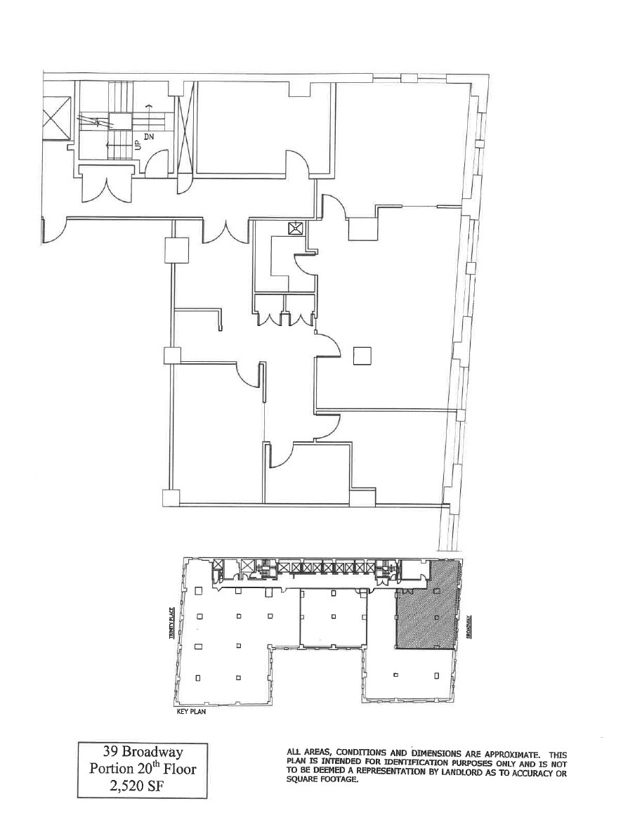 39 Broadway, New York, NY à louer Plan d  tage- Image 1 de 1