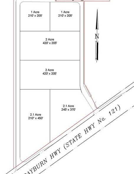 3930 Sam Rayburn Highway, Melissa, TX for sale - Plat Map - Image 2 of 2