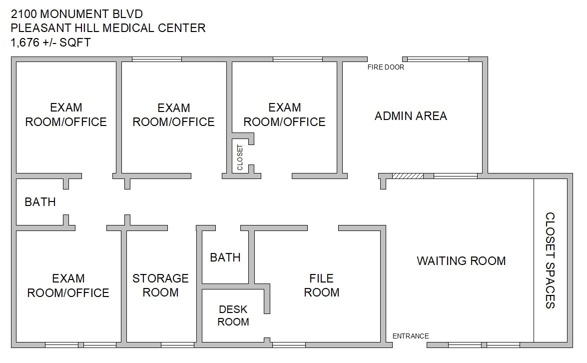 2100 Monument Blvd, Pleasant Hill, CA à louer Photo principale- Image 1 de 4