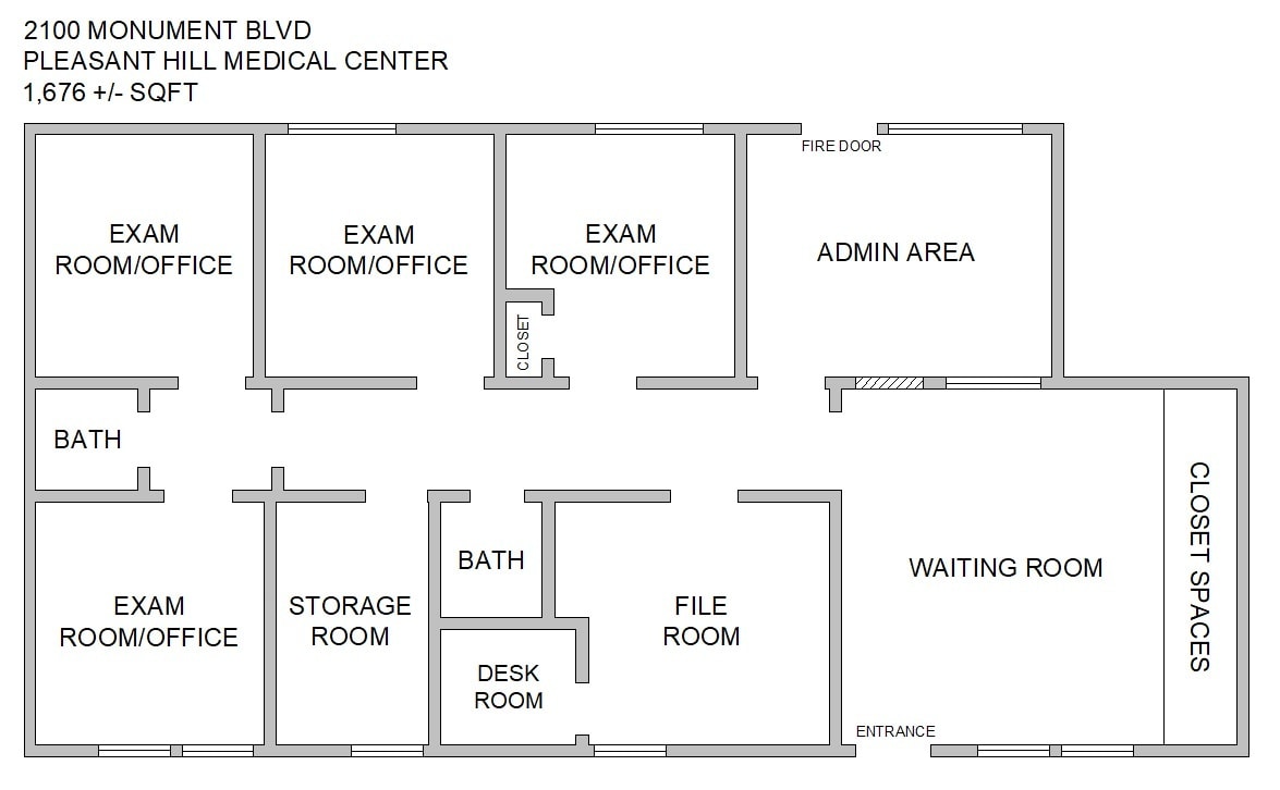 2100 Monument Blvd, Pleasant Hill, CA for lease Primary Photo- Image 1 of 4