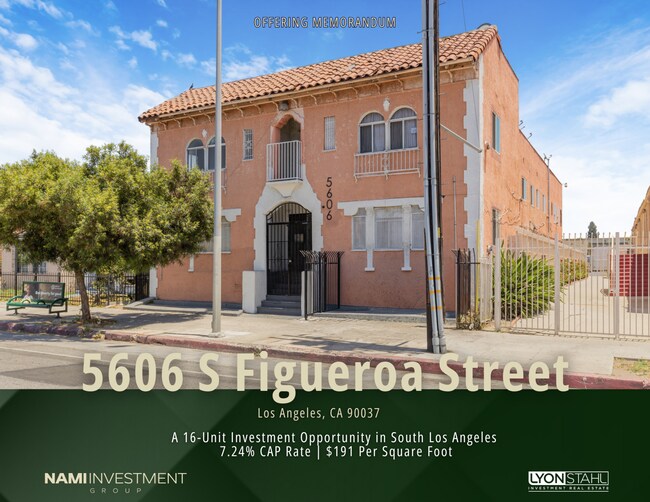 More details for 5606 S Figueroa St, Los Angeles, CA - Multifamily for Sale