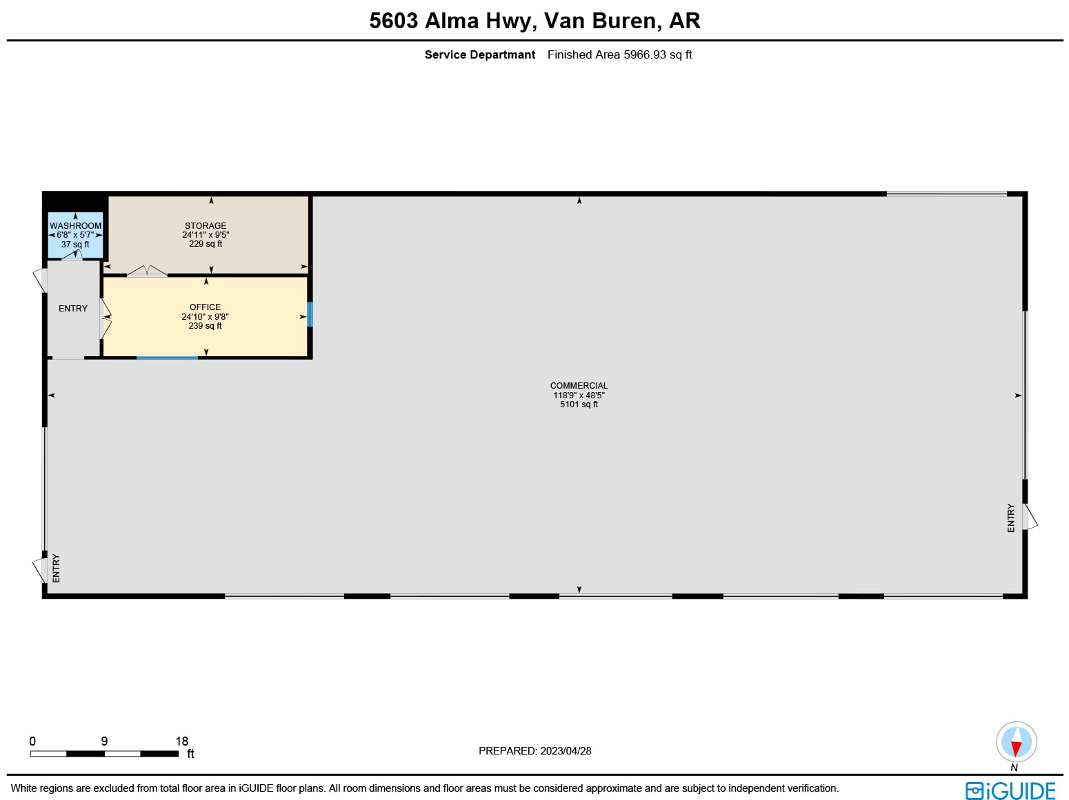 5601 Alma Hwy, Van Buren, AR à louer Photo du bâtiment- Image 1 de 5
