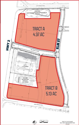 Plus de détails pour Mile High Greyhound Park - Tract B, Commerce City, CO - Terrain à vendre