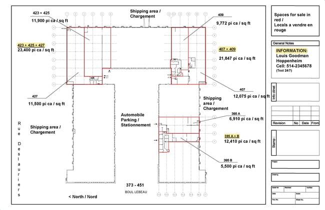 More details for 395B Blvd 395B Lebeau, Saint-Laurent, QC - Industrial for Sale