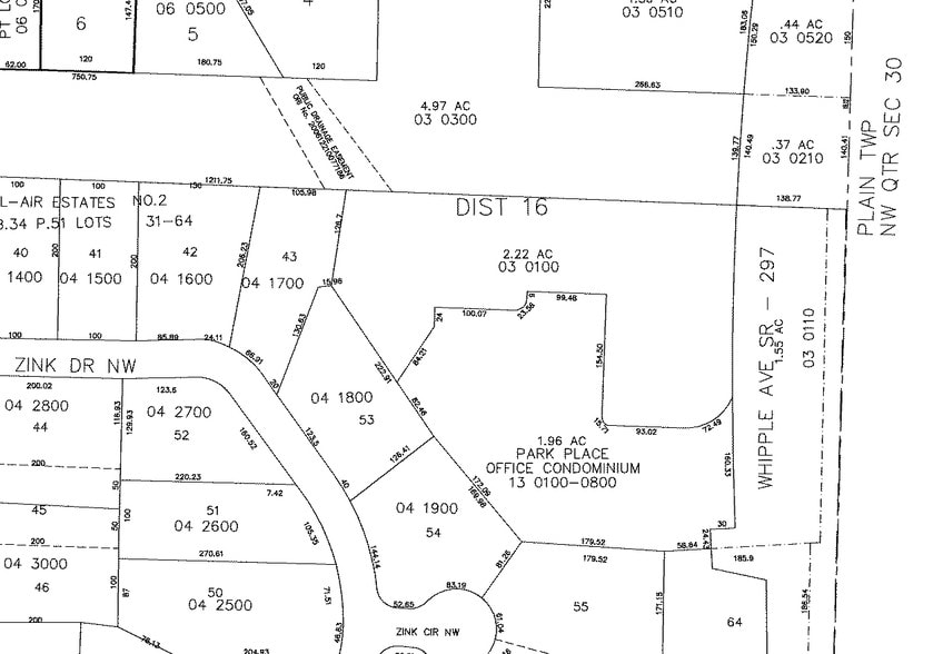 4051 Whipple Ave NW, North Canton, OH for lease - Plat Map - Image 2 of 49