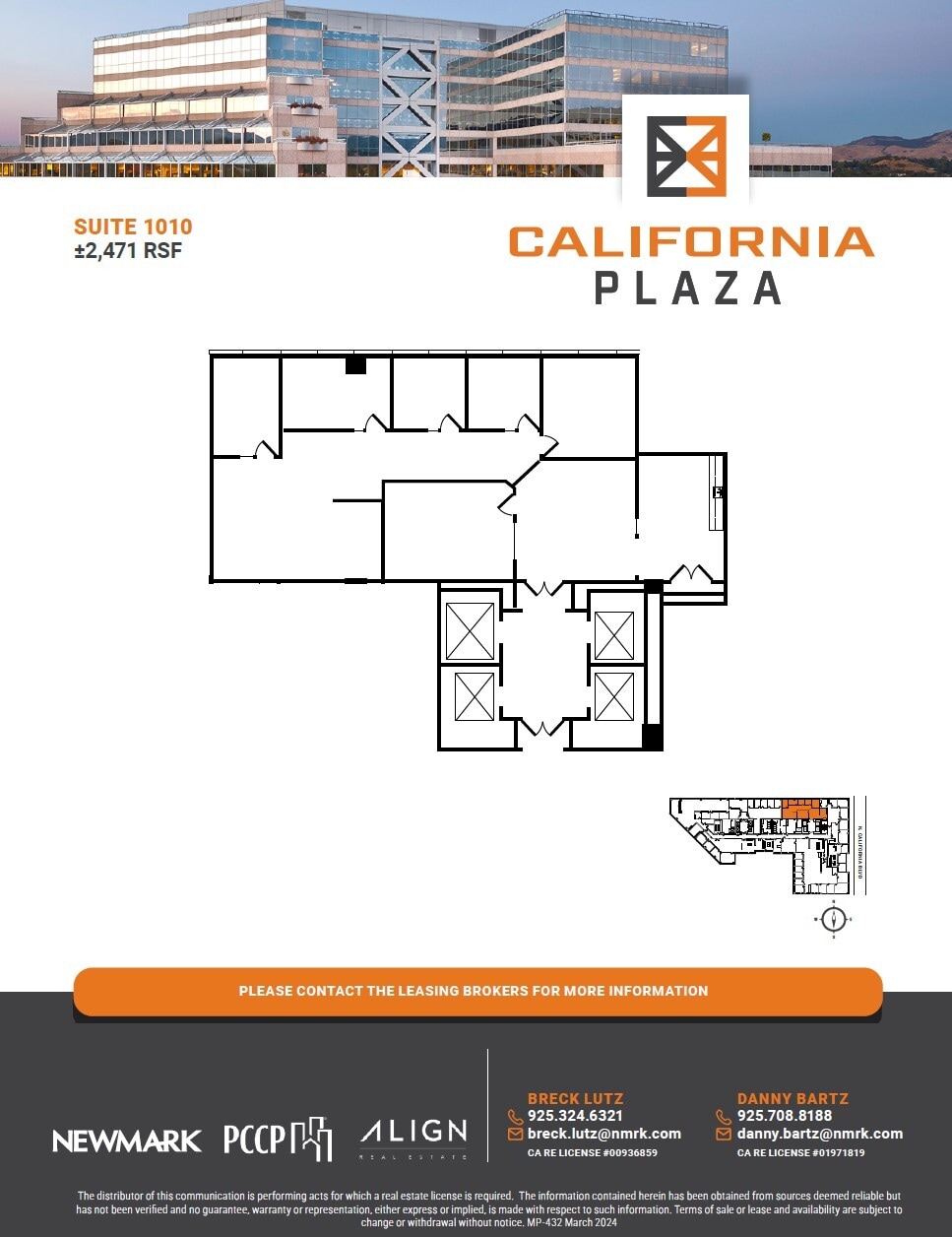 2121 N California Blvd, Walnut Creek, CA à louer Plan d’étage- Image 1 de 1
