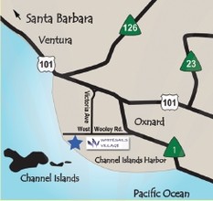 4310 Tradewinds Dr, Oxnard, CA - AERIAL  map view