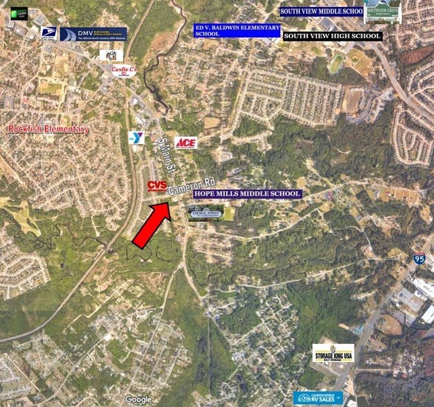 4028 S Main St, Hope Mills, NC à vendre - Photo du bâtiment - Image 2 de 3