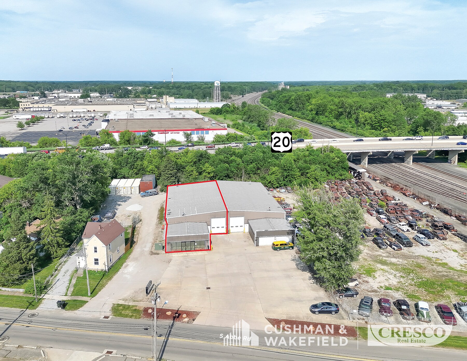 158-160 Abbe Rd S, Elyria, OH à vendre Photo du bâtiment- Image 1 de 1