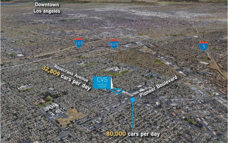 11559 Rosecrans Ave, Norwalk, CA for sale - Building Photo - Image 2 of 17