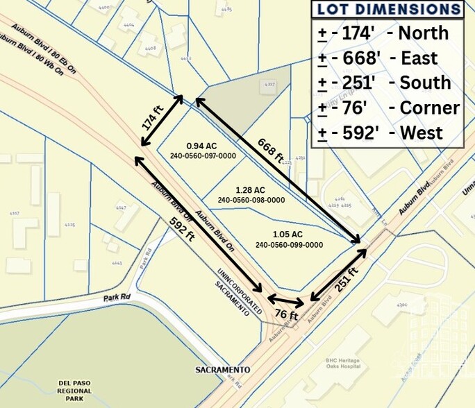 Auburn Blvd Blvd, Sacramento, CA à vendre - Photo du bâtiment - Image 3 de 9