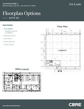 8562 NE Loop 410, San Antonio, TX for lease Floor Plan- Image 1 of 1
