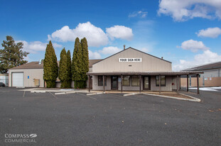 Industrial Bldg with Fenced Storage - Warehouse