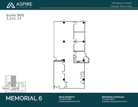 738 Highway 6 S, Houston, TX for lease Floor Plan- Image 1 of 1