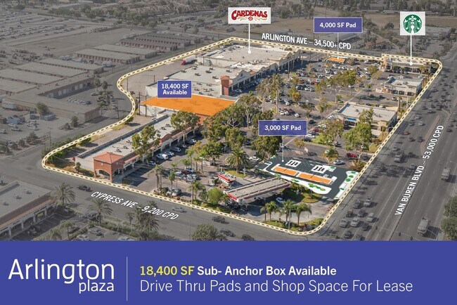 More details for 6150-6350 Van Buren Blvd, Riverside, CA - Retail for Lease