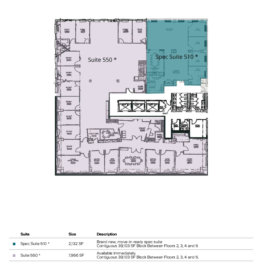 7735 Old Georgetown Rd, Bethesda, MD for lease Floor Plan- Image 1 of 1