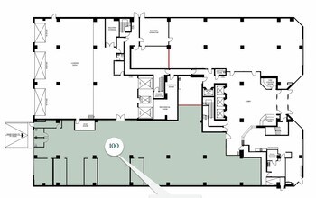555 Richmond St W, Toronto, ON à louer Plan d’étage- Image 1 de 1