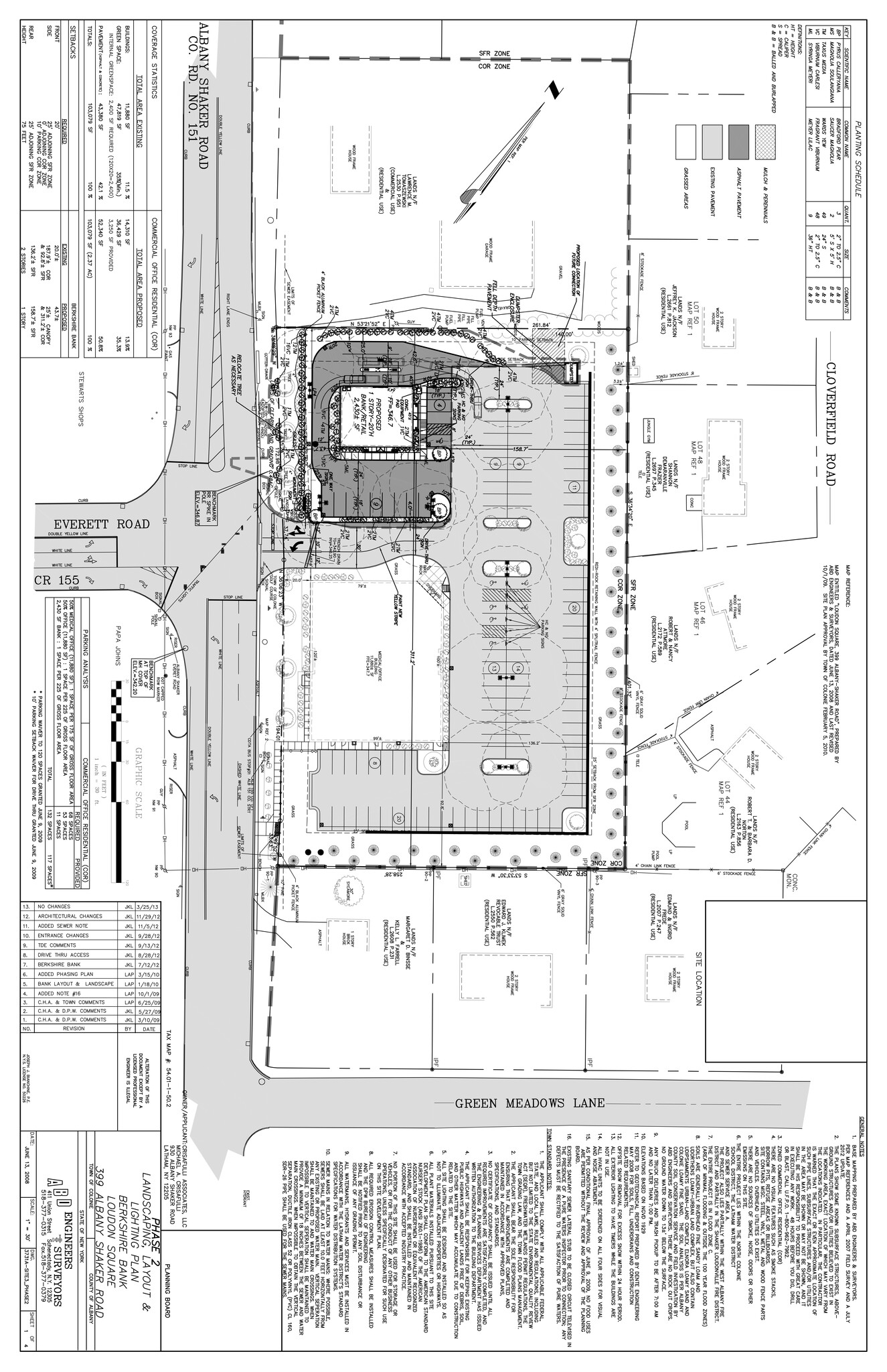 399 Albany Shaker Rd, Loudonville, NY à louer Plan de site- Image 1 de 7