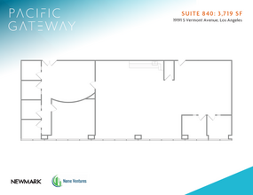 19191 S Vermont Ave, Torrance, CA à louer Plan d  tage- Image 1 de 1