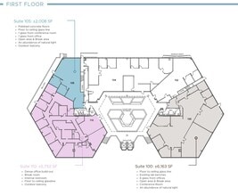 10525 Vista Sorrento Pky, San Diego, CA à louer Plan d’étage- Image 1 de 1