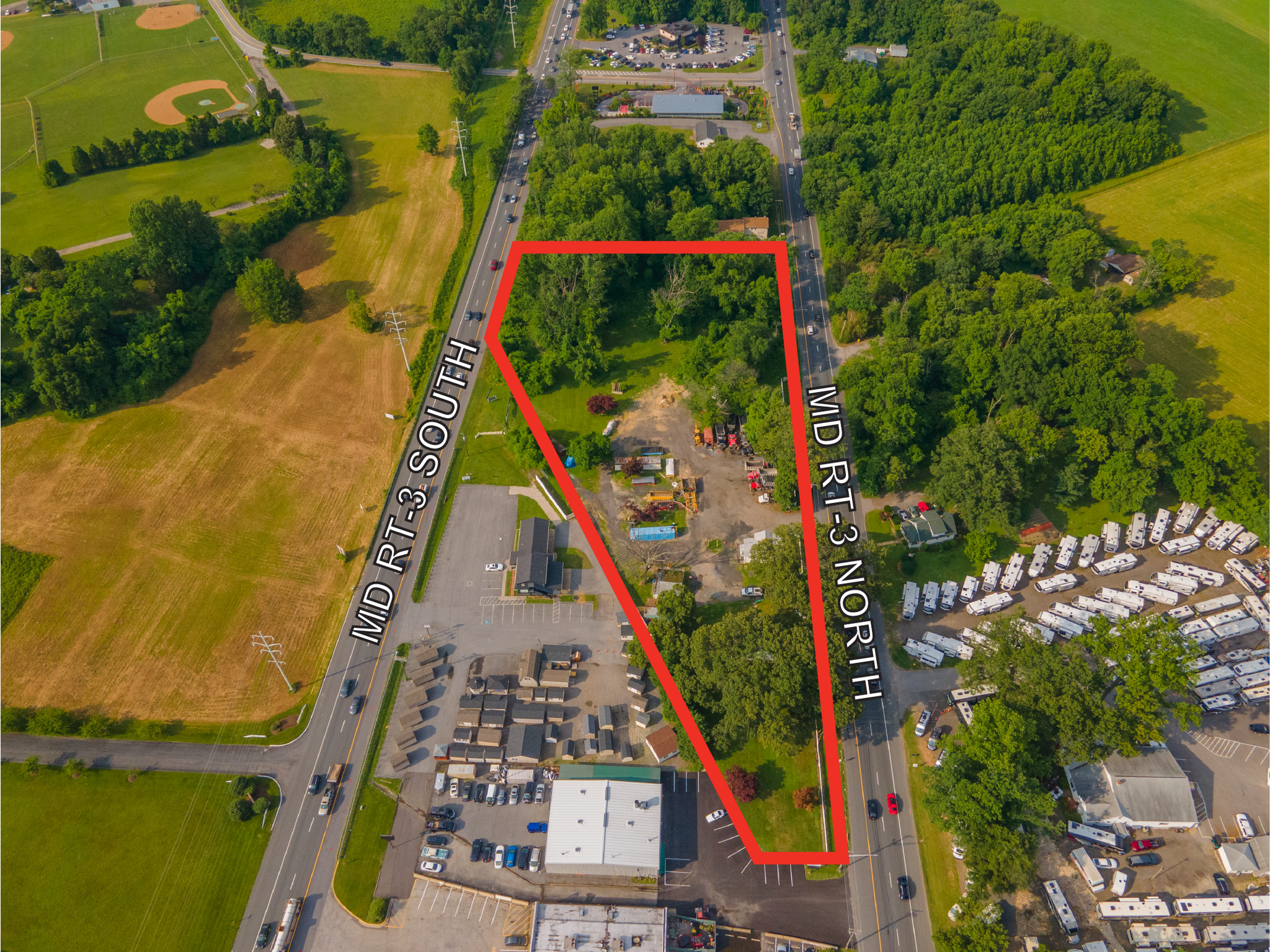 724-728 Md Route 3 N, Gambrills, MD à vendre Photo du bâtiment- Image 1 de 8