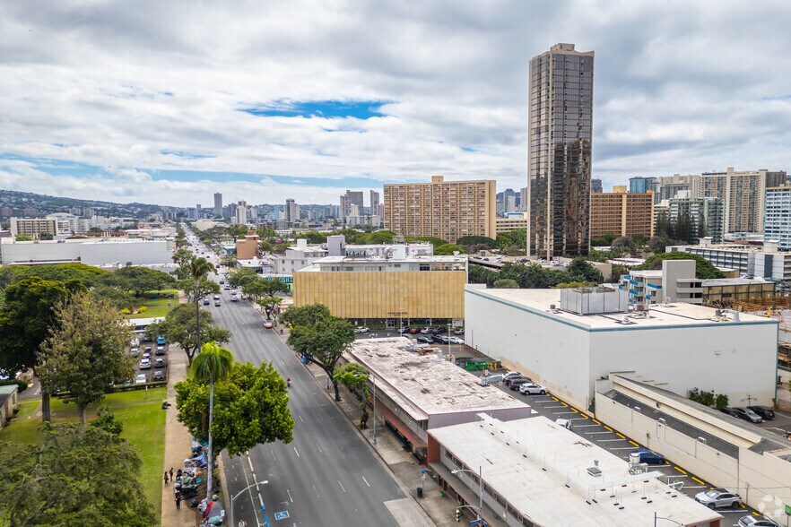 1413-1427 King St, Honolulu, HI à louer - Aérien - Image 3 de 6