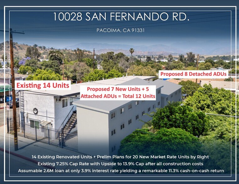 10028 San Fernando Rd, Pacoima, CA for sale - Building Photo - Image 1 of 17