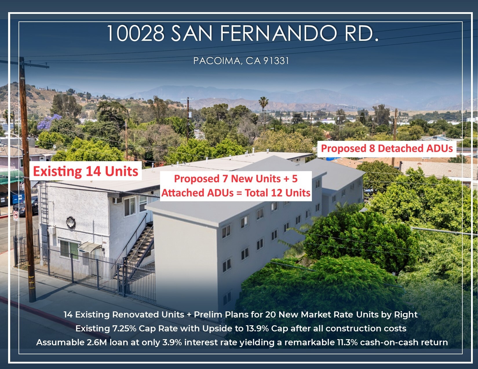 10028 San Fernando Rd, Pacoima, CA for sale Building Photo- Image 1 of 18