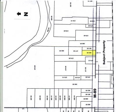 1263 M-89 Hwy, Otsego, MI à louer - Plan cadastral - Image 2 de 5