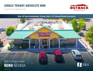 Plus de détails pour 3645 S Virginia St, Reno, NV - Commerce de détail à vendre