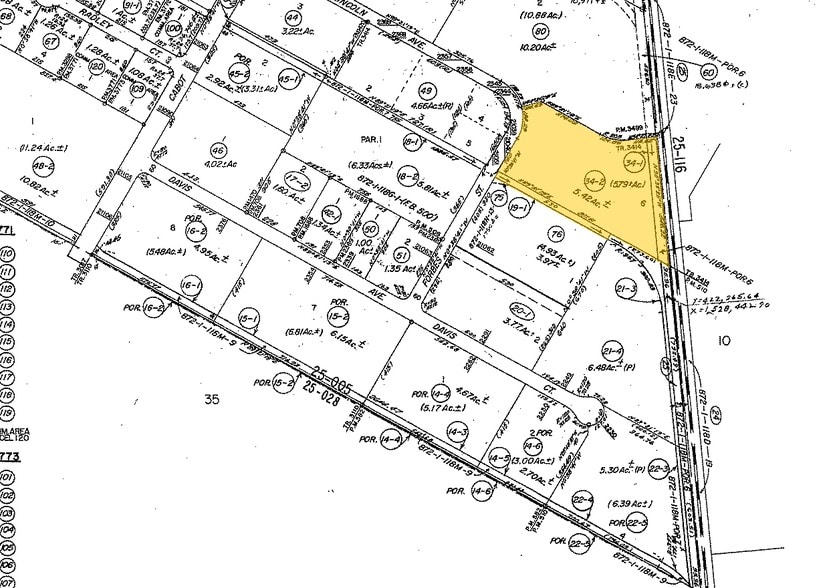 21040-21056 Forbes Ave, Hayward, CA for lease - Plat Map - Image 3 of 8