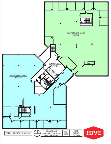 4601 College Blvd, Leawood, KS à louer - Photo du bâtiment - Image 2 de 3