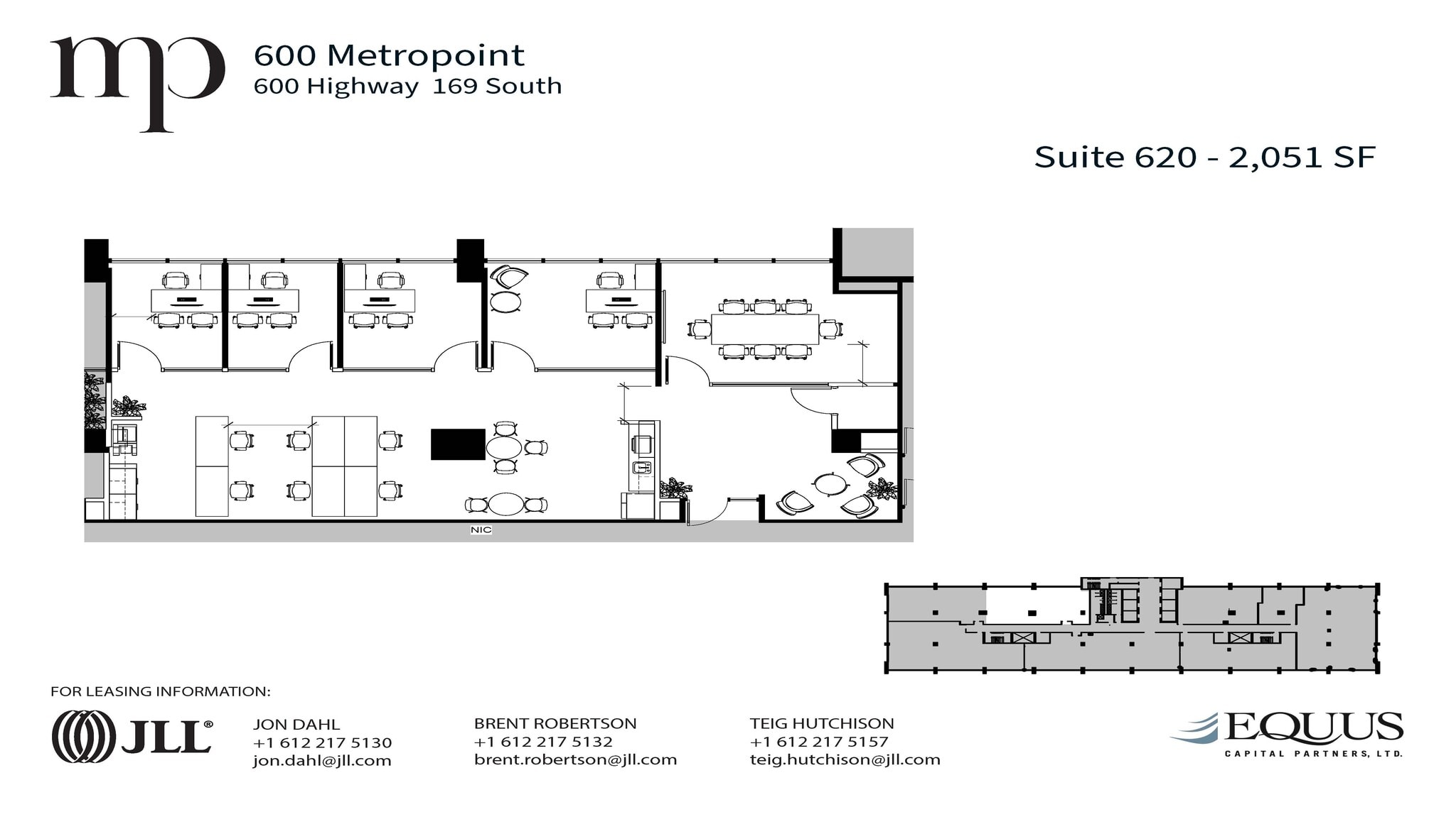 600 Highway 169 S, Saint Louis Park, MN for lease Floor Plan- Image 1 of 1