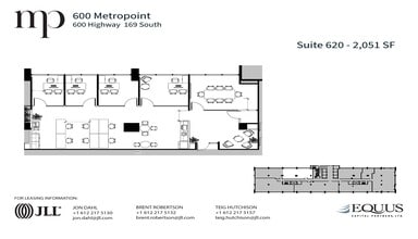 600 Highway 169 S, Saint Louis Park, MN for lease Floor Plan- Image 1 of 1