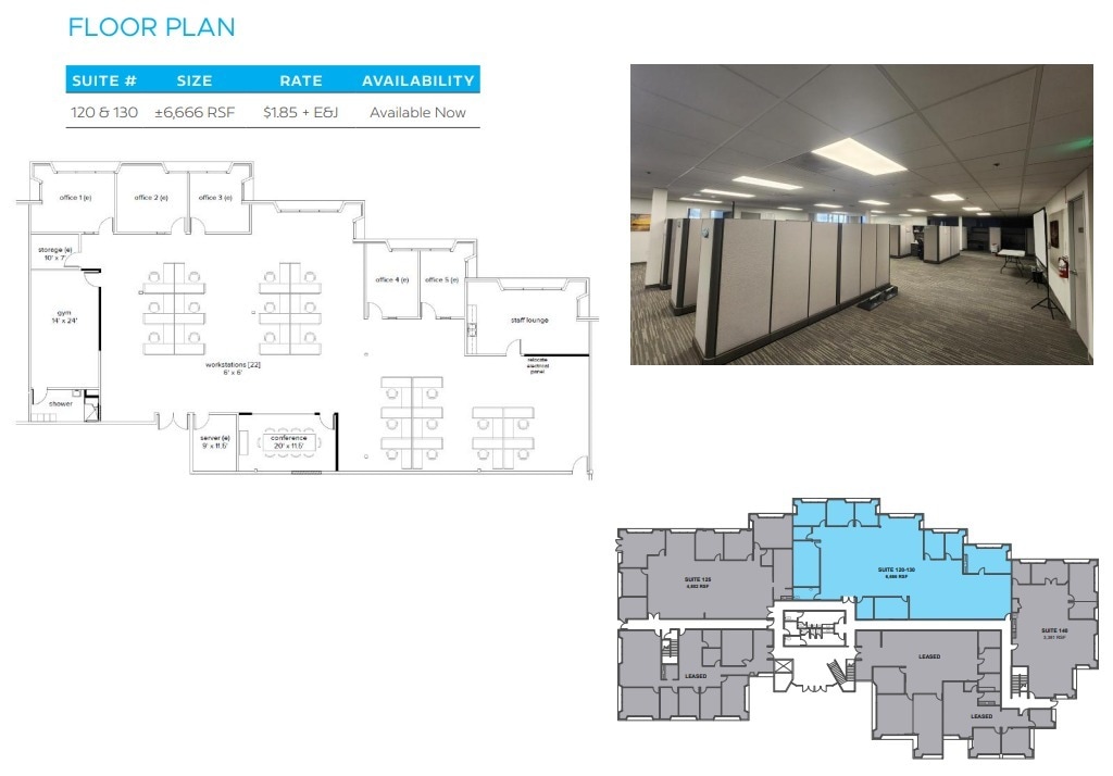 6215 Ferris Sq, San Diego, CA for lease Floor Plan- Image 1 of 2