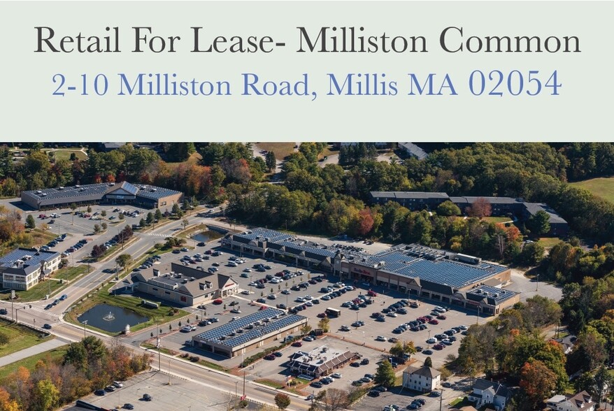 4-30 Milliston Rd, Millis, MA à louer - Photo du b timent - Image 1 de 11