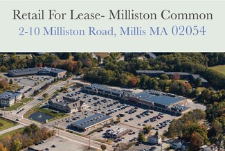 Plus de détails pour 4-30 Milliston Rd, Millis, MA - Vente au détail à louer