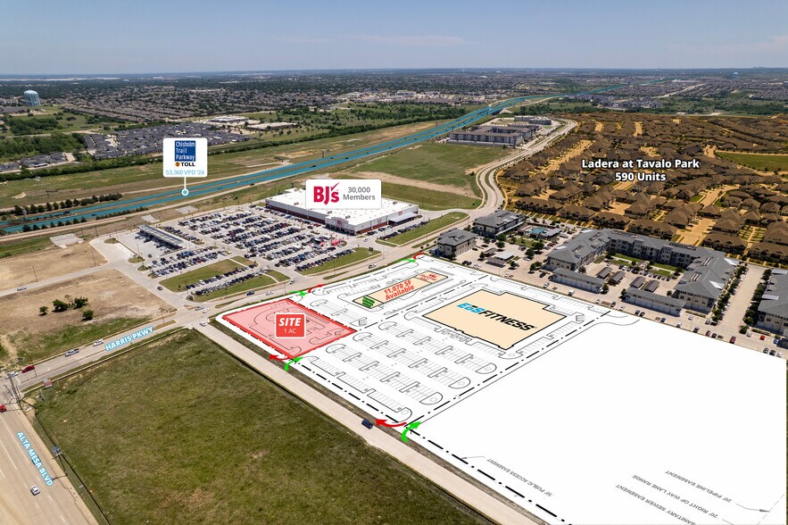 SWC Altamesa Rd, Fort Worth, TX for lease - Building Photo - Image 1 of 4