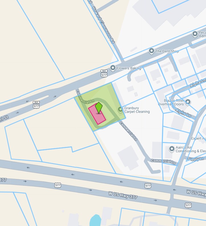 2211 W Pearl St, Granbury, TX à louer Plan cadastral- Image 1 de 2