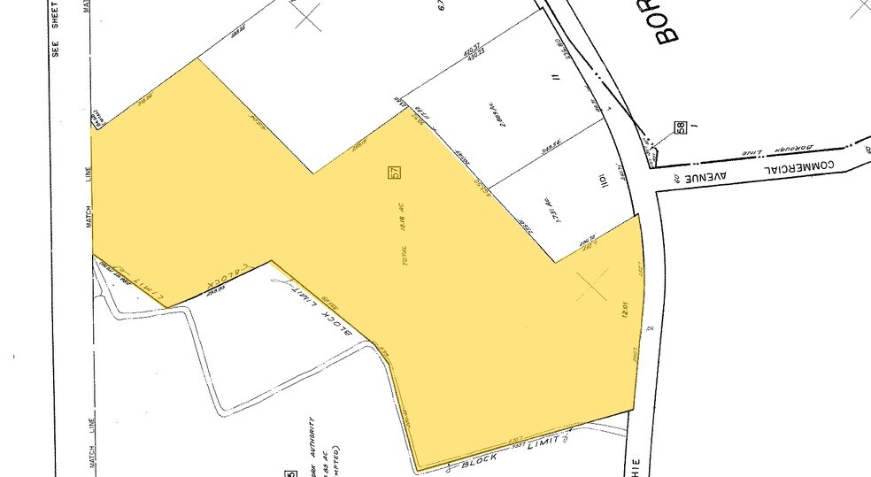 115 Moonachie Ave, Moonachie, NJ à louer - Plan cadastral - Image 2 de 7