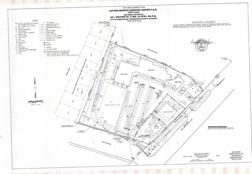 100-230 Uinta Dr, Green River, WY à louer - Plan cadastral - Image 2 de 15