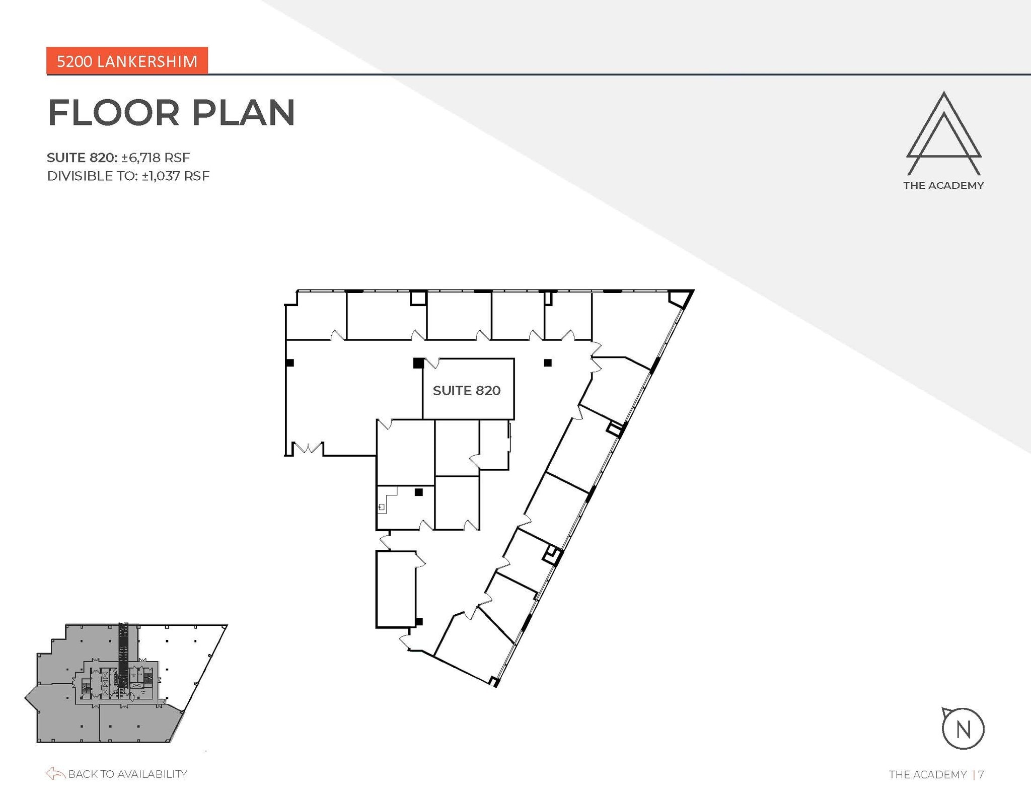 5200 Lankershim Blvd, North Hollywood, CA for lease Floor Plan- Image 1 of 2