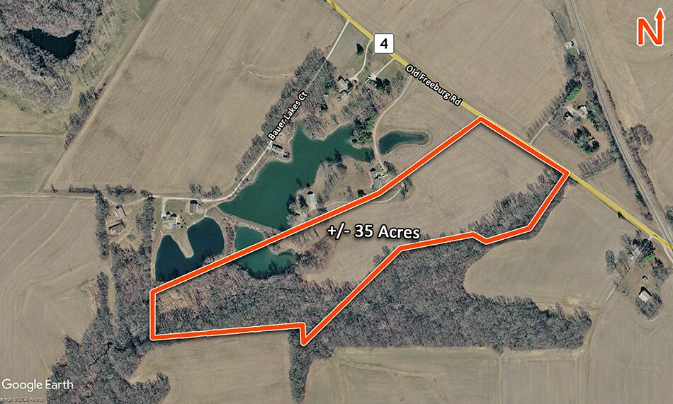 Old Freeburg Rd & Bauer Lakes Ct, Freeburg, IL à vendre - Photo du bâtiment - Image 1 de 3