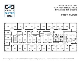 1177 High Ridge Rd, Stamford, CT à louer Plan d’étage- Image 2 de 2