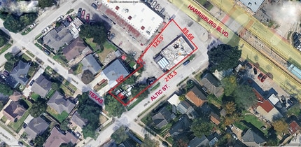 5420 Harrisburg Blvd, Houston, TX - Aérien  Vue de la carte