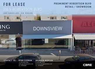 More details for 316-318 S Robertson Blvd, Los Angeles, CA - Retail for Lease