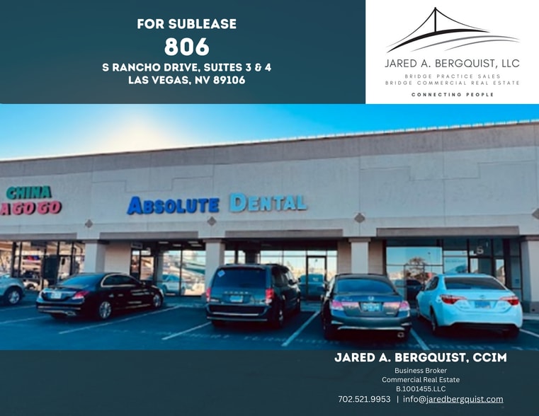 860 S Rancho Dr, Las Vegas, NV for lease - Building Photo - Image 2 of 11